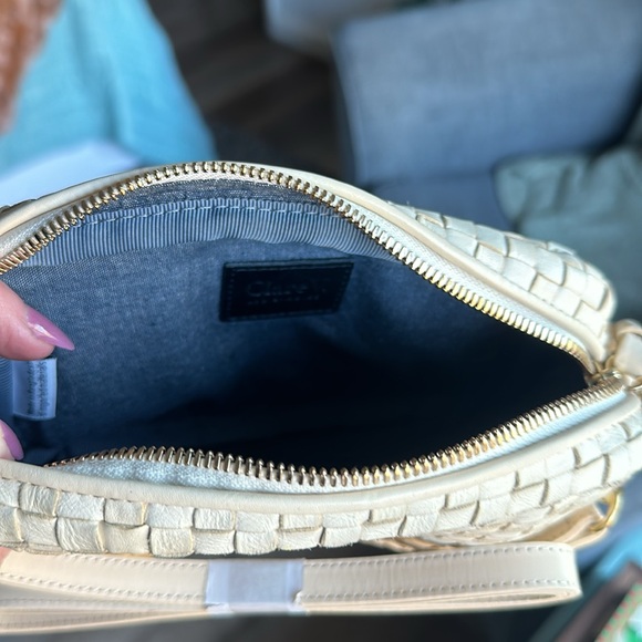 Clare V Woven Crossbody Bag in Beige - Picture 5 of 10